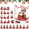 Christmas Dog Advent Calendar 24 Dog Themed Christmas Ornaments Holiday Countdown Calendar Dogs Wearing Red Shoes Perfect For Pet Lovers, Pet Owners
