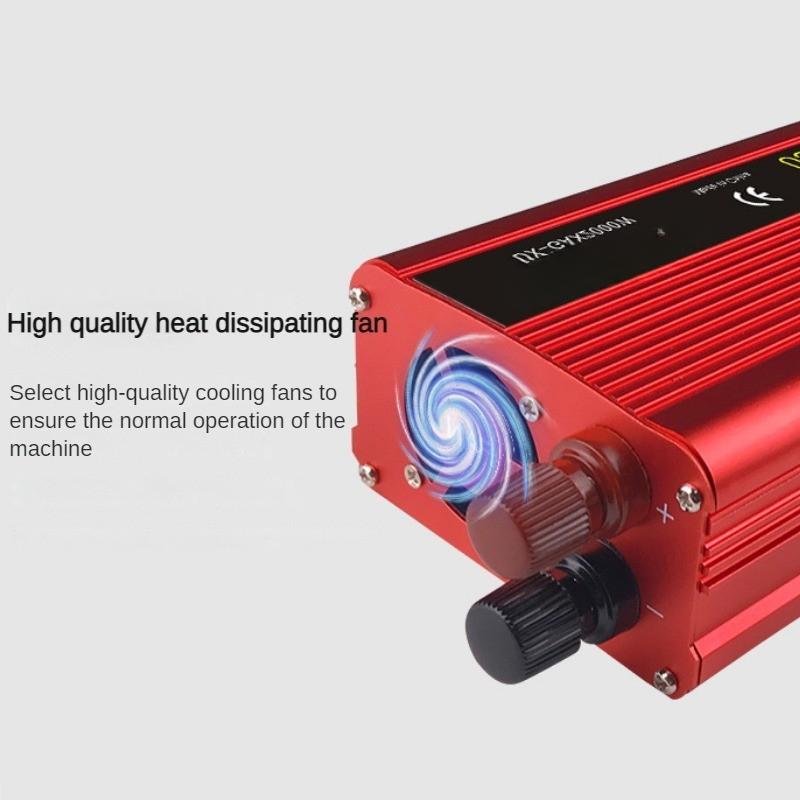 High Power Portable Car Inverter Dual USB Power Converter Household Modified Sine Wave Power Inverter