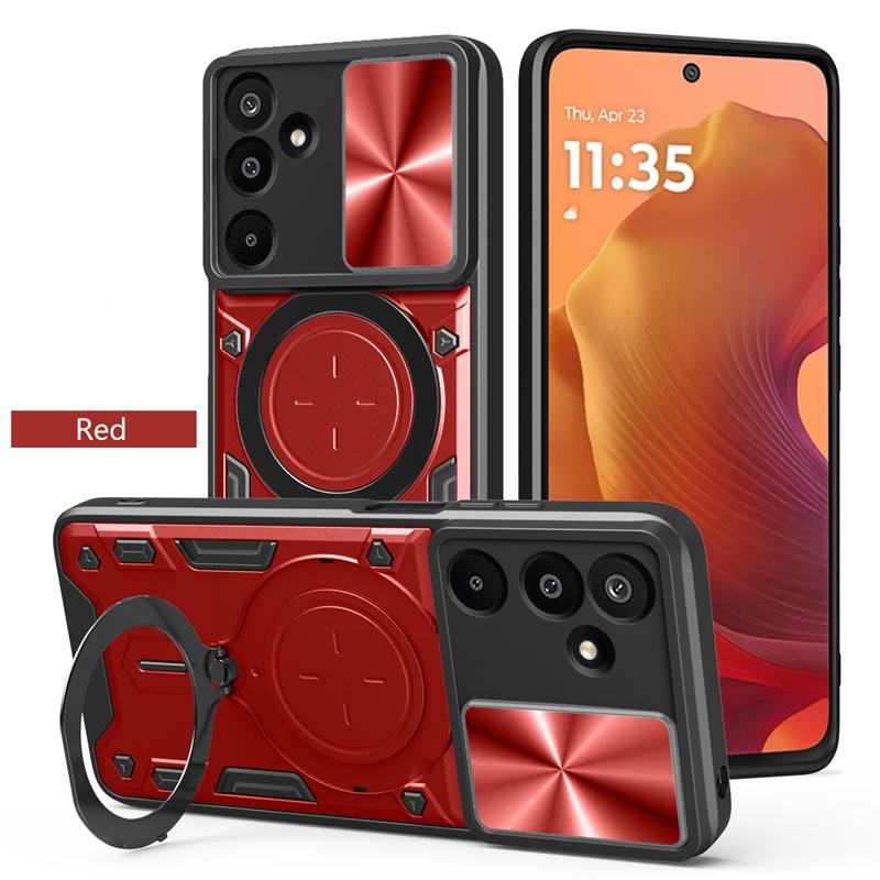 Armor Ring Stand Coque For Samsung Galaxy A06 A16 A26 A36 A56 M16 F16 A15 A25 A35 A55 A54 A53 A52s A51 Case Lens Protector Cover