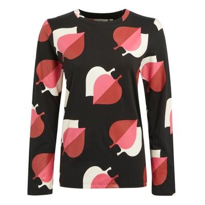 Womens/Ladies Orla Kiely Leaf Print Winter T-Shirt