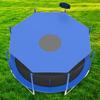 6/8/10ft Trampoline Cover Anti-UV Waterproof Trampoline Shade Cover Sunshade Roof Accessories for Outdoor Backyard Playground