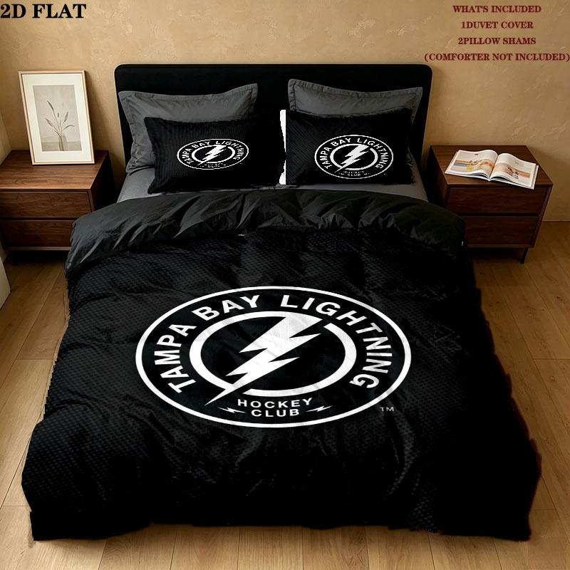 Tampa Bay Pattern Bedding uilt Set uilt Cover Pillowcase Home Decoration Birthday Gift (1 * duvet cover + 2 * pillowcase without core)