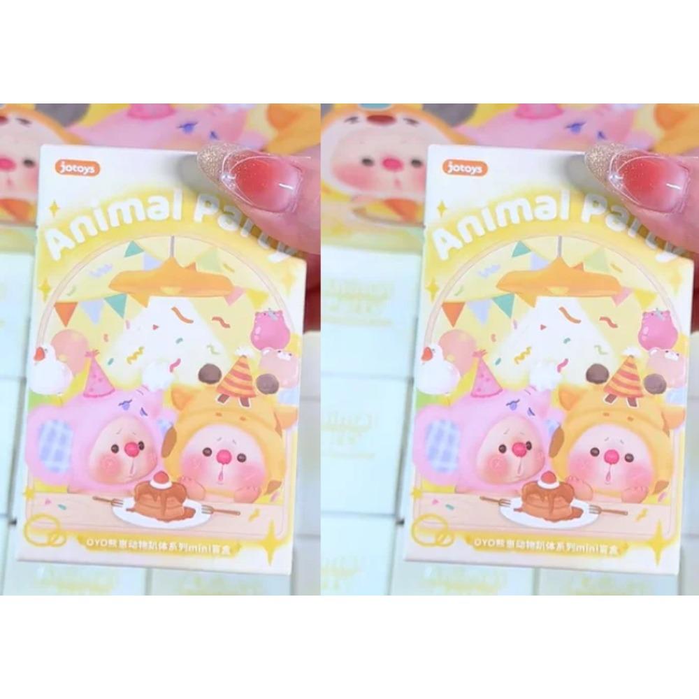 Nouveau Oyo Bear Mini Animal Série Rampante Boîte Aveugle Poupée Jouets Jouet Tendance Collections de Figurines Ornement Jouet Cadeau Fille Authentique