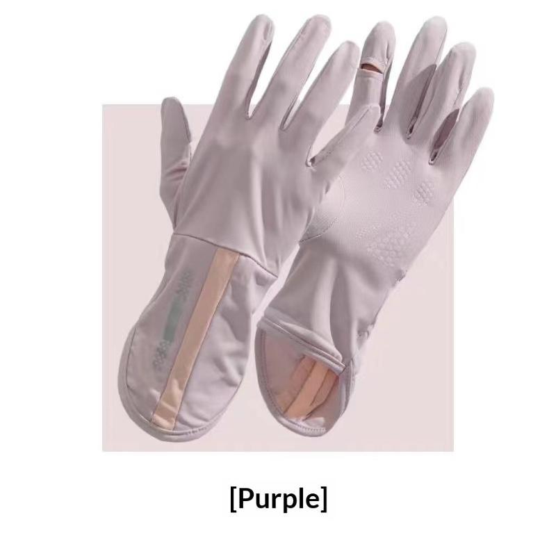 UV Block UPF50+ Sun Protection Driving Gloves Touchscreen Non-Slip for Golf Hiking Travel