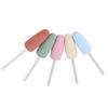 5pcs Silicone Nail Art Silicone Polisher Soft Smooth Smoothing Drill Manicure Drill Bits Polishing Burr Nail Grinders Drill Bits