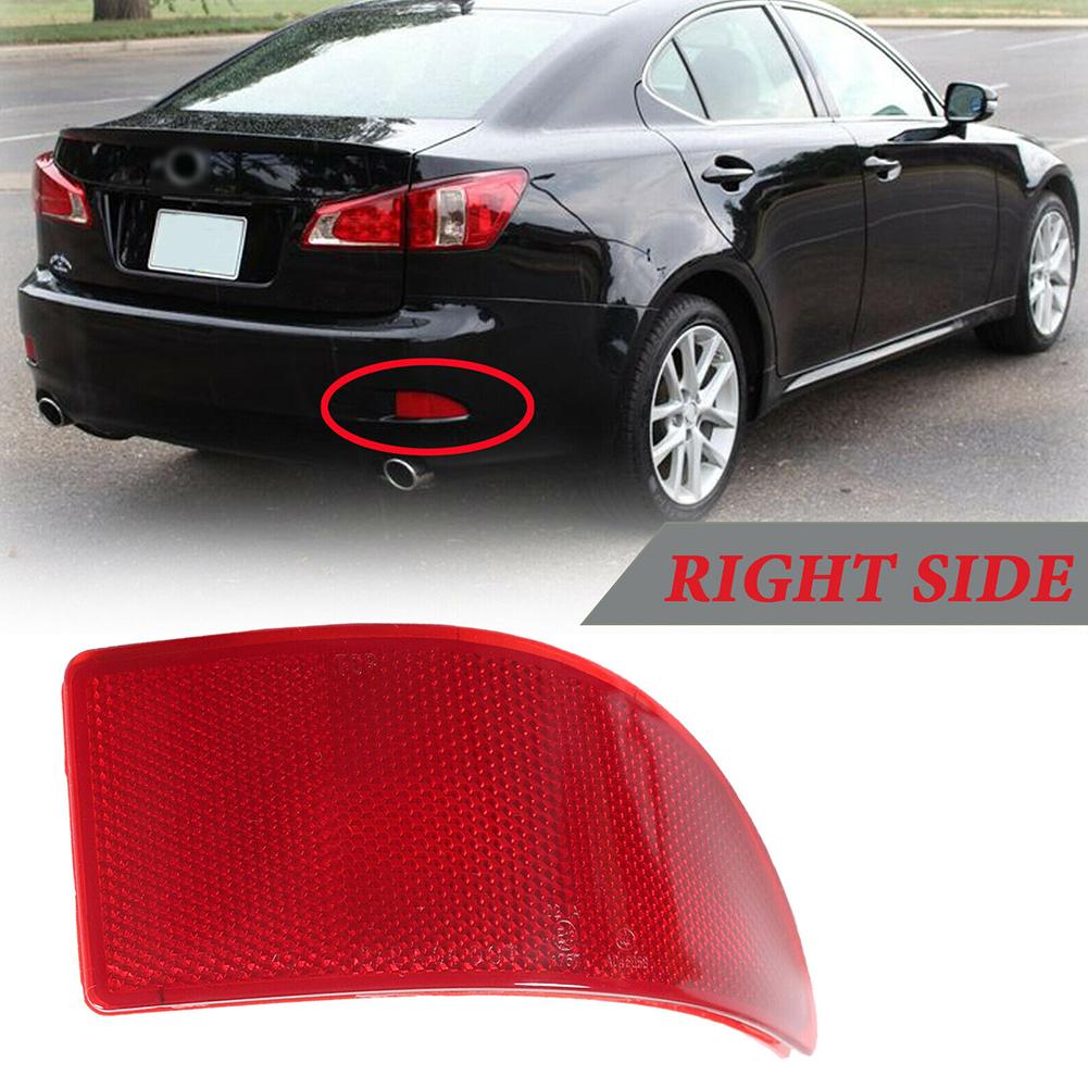 For Lexus IS250 IS350 06-13 Rear Bumper Reflector Lens Cover Right Side 1pcs Accessories Decor Parts Plastic Red