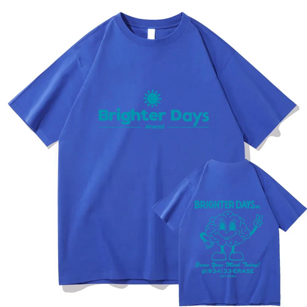 Ariana Grande Brighter Days Ahead Graphic Print Tshirts Mens Women Vintage High Quality Cotton Summer Fashion Hiphop Tee Tops