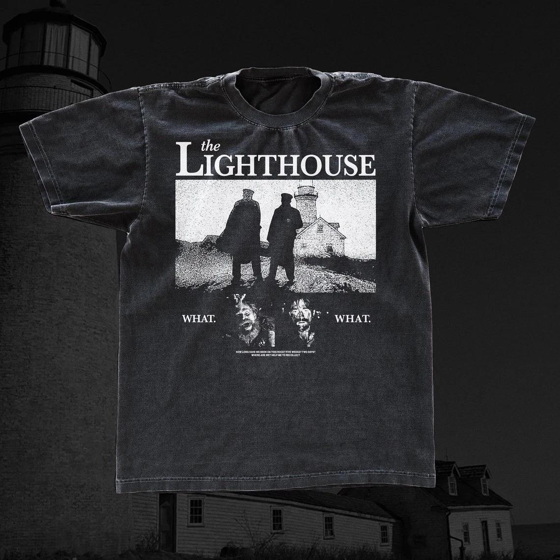 

The Lighthouse vintage t-shirt, graphic teeshirt S-5XL Q8631 3XL