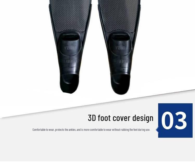 Leaderfins Carbon Fiber Freestyle Freediving Fins for Women