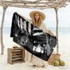 Juventus Player Action Beach Towel High Absorbency & Quick-Dry Comfortable Lightweight