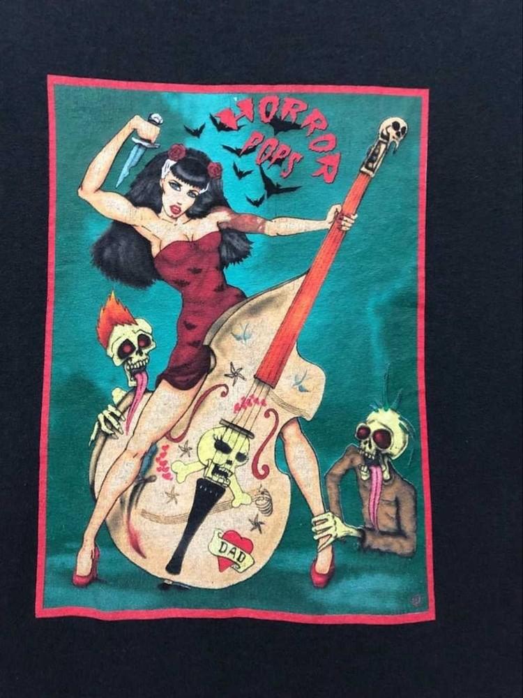 

Horrorpops Band danish Punk Rock Tshirt All S to 5XL UR440 Unisex T-Shirt XL