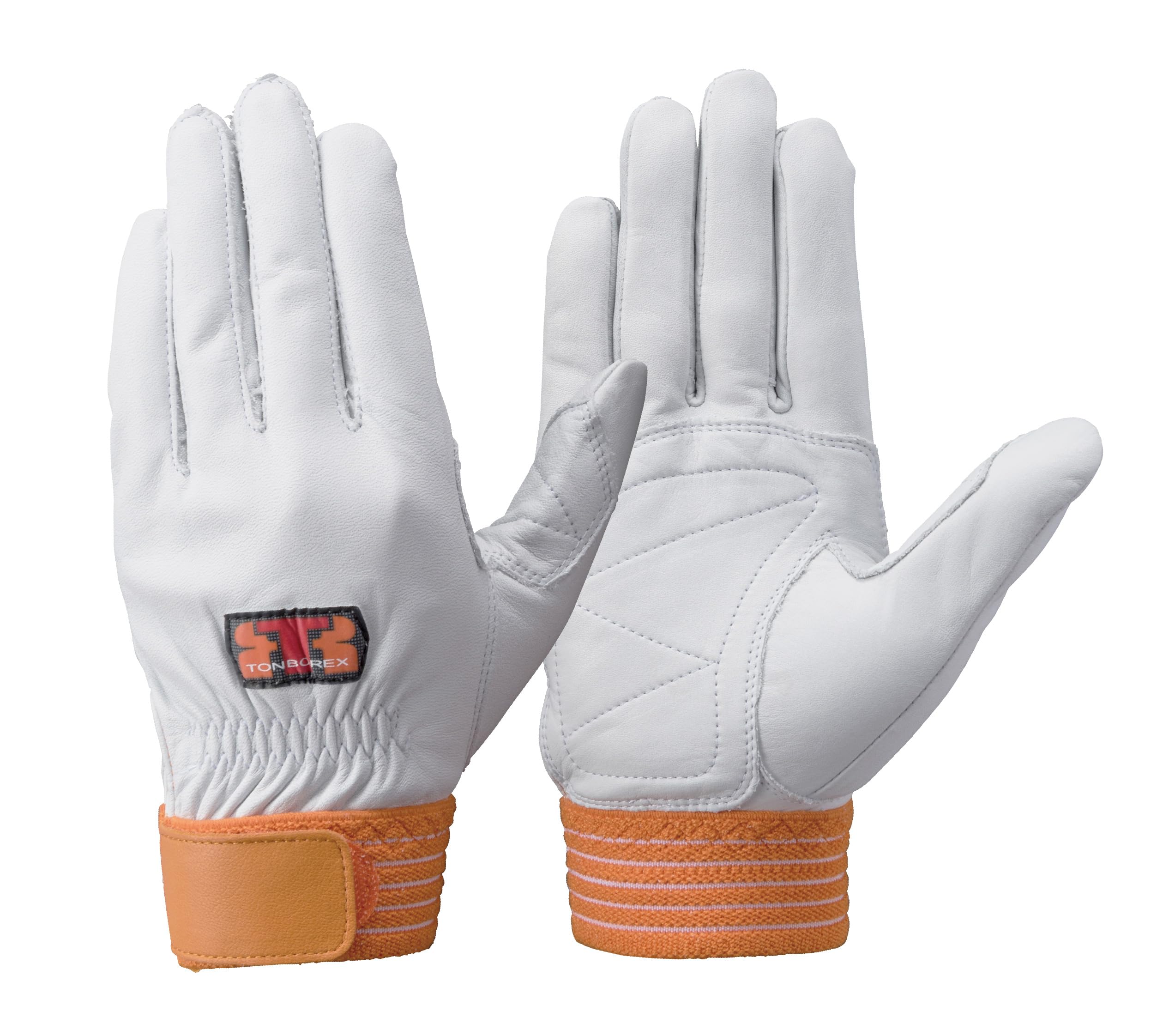 

TOMBOREX Cowhide Leather Gloves White x Size Firefighting Rescue Skills Fire Brigade Disaster Heat and Flame Rescue TOMBOREX Medium-Thick C-308, помаранчевий