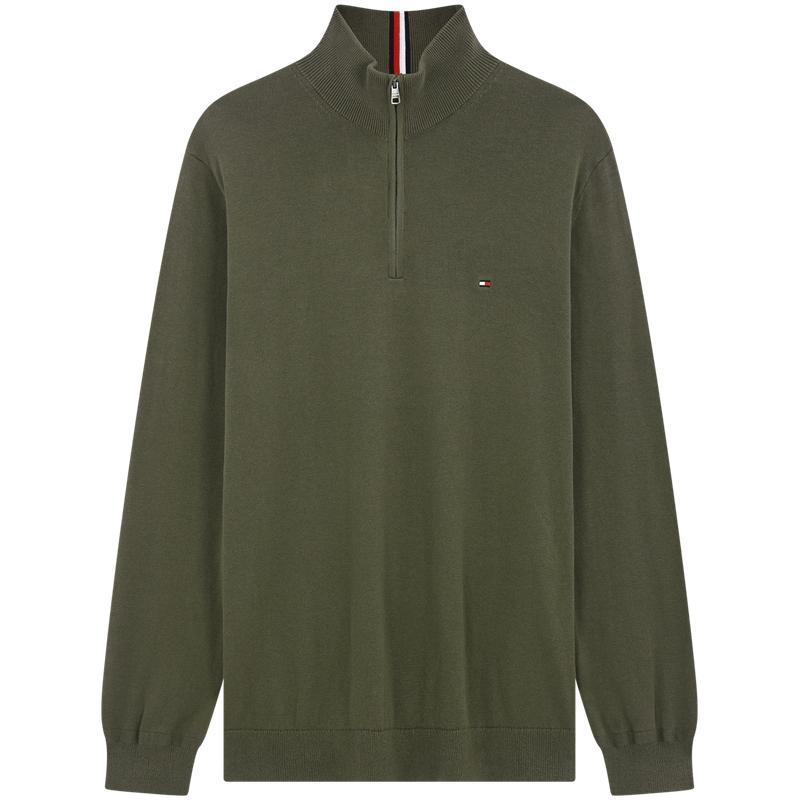 Tommy Hilfiger Mock Neck Cotton Sweater 78J9329