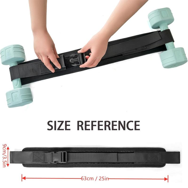 

Belt Dumbbell Fitness Home Weight Bearing Student Exercise Arm Abs Weight Bearing Belt Children Dumbbell Barbell Waist Band