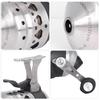 Archery Shooting Fishing Lure Reel Hand Brake Winding Displacement Fish Line Wheel AccessorySP35