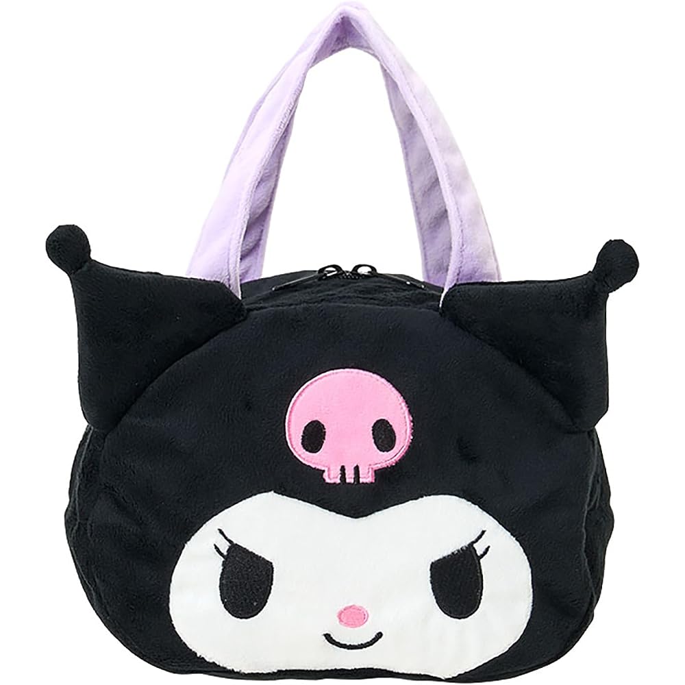 Sanrio Kuromi Face Shaped Insulated Lunch Bag 646415