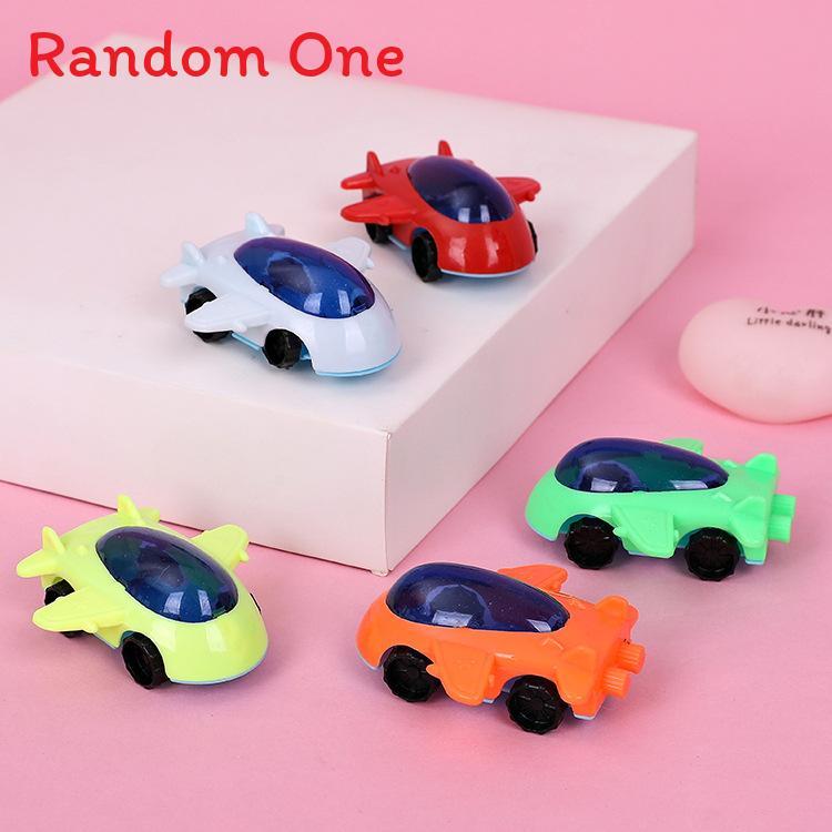 Plastic Space Kids Airplane Toy With Sliding Function For Visual Skills Motor