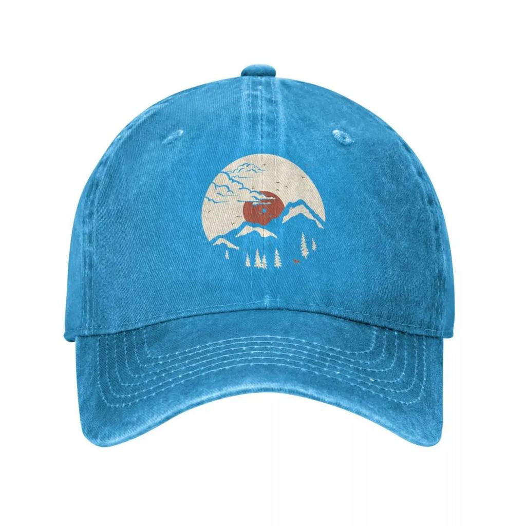 Men Women Baseball Caps Distressed Cotton Caps Hat Retro Outdoor Activities Headwear