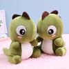 28-56cm Adorable Large Eyes Dinosaur Plush Doll Cartoon Stuffed Animal Dino Toy Gentle Sleep Pillow Xmas Present