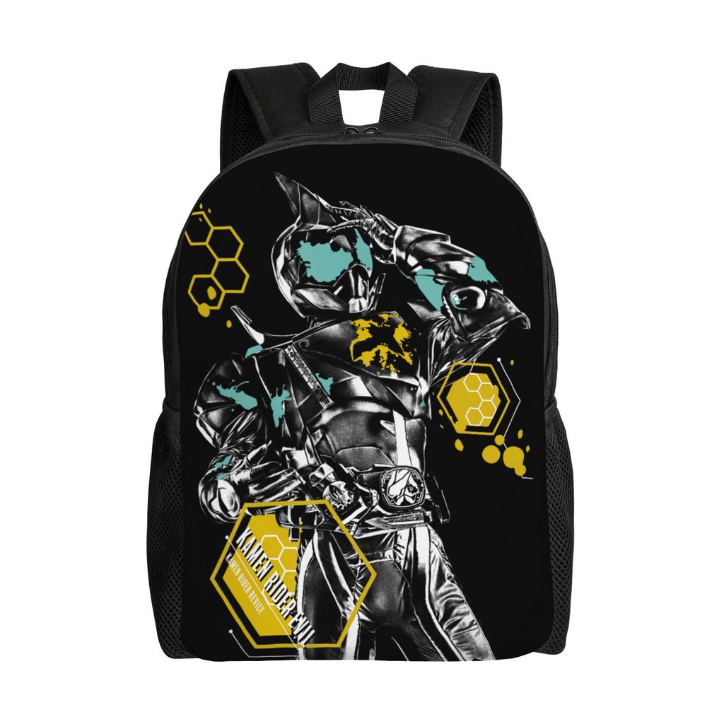 Fashion Backpacks Kamen Rider Live Daypack  Mochila Classic Campus Zipper Closure Rucksack