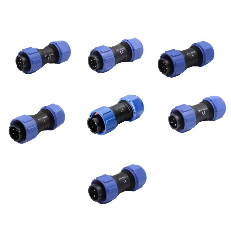 Aviation Connector Plug Dustproof Waterproof Docking Back Nut Female Plug For Outdoor Camping Emergency Power Supply