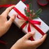 Artificialplant Holly Little Red Fruit Hotsale New Year Christmas Tree Home Livingroom Wedding Decor Diy Gift Box Placement Prop