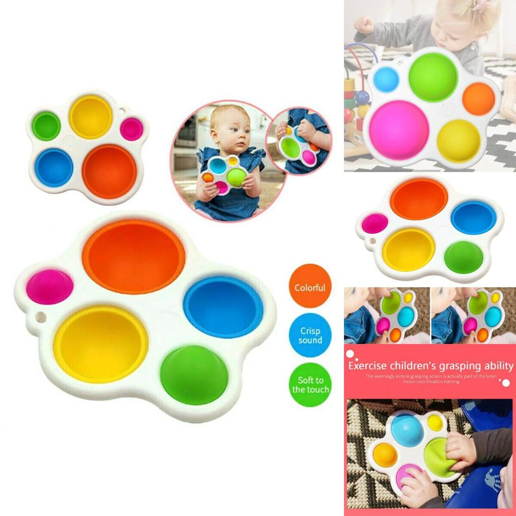 Fun And Engaging Keychain Toy For Adults Stress Relief Pop Bubble Fidget