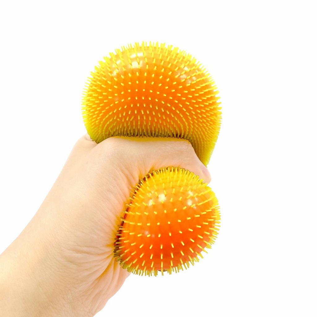 Textured Squeezable Ball for Stress Relief and Sensory Stimulation Suitable for Adults and Children with Durable Material