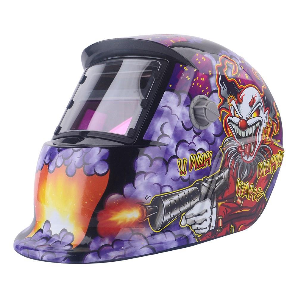 Otomatik Kararan Kaynak Kaskı Maskesi Kaynakçılar Ark Tig Mig Taşlama Güneş Enerjili