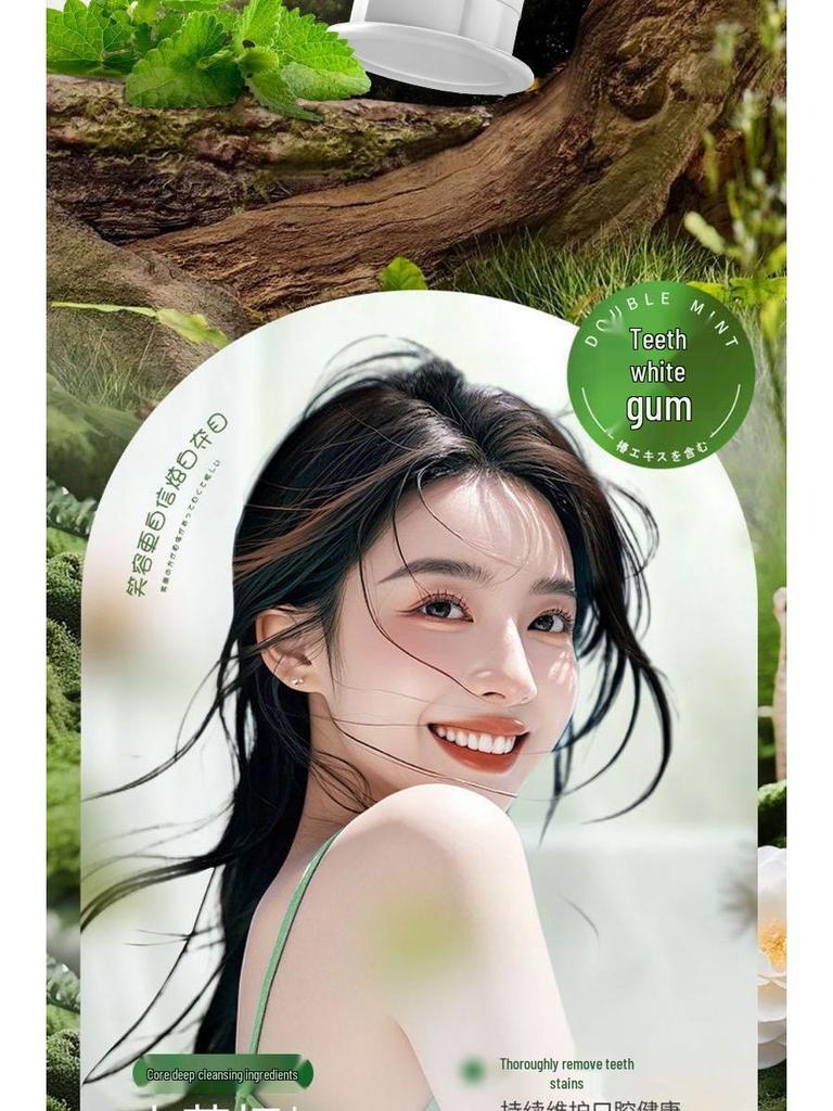 Baili Giant Double Mint Whitening Toothpaste: Fights Yellowing & Bad Breath with Baking Soda