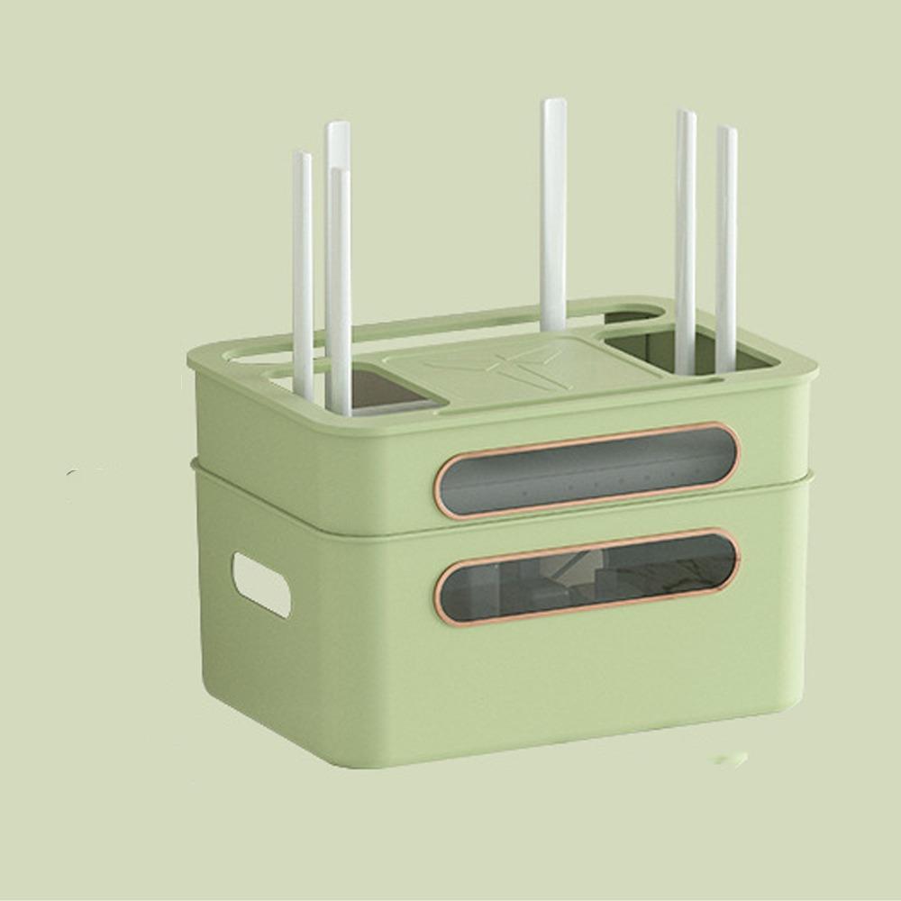 2/3/4-Tier Cable Management Box Ventilation Router Storage Box WiFi Box Holder  Living Room