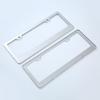 1Pc Car Number Plate License Frame Cover Aluminum Photo Frame Car Personalized Modified Stainless Steel License Plate
