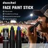 Stick Colore Vivace per Pittura Facciale da Tifoso Sportivo Crayon per Tatuaggi sul Corpo Artistico Portatile Impermeabile Trucco per il Giorno della Partita Multicolore Forniture per Feste