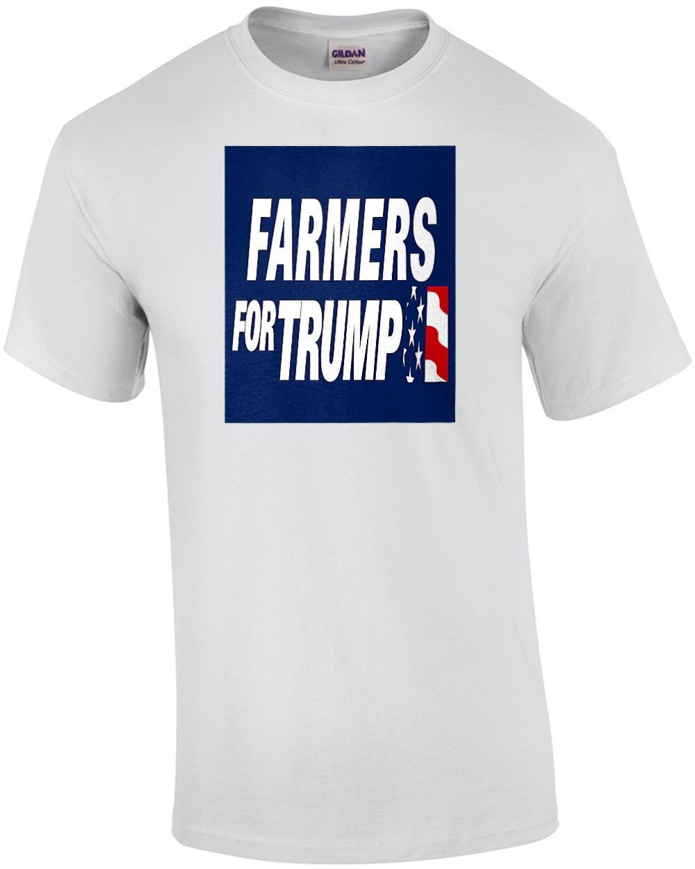 Фермеры за Трампа - Футболка для выборов Дональда Трампа 2024, Унисекс Футболка S