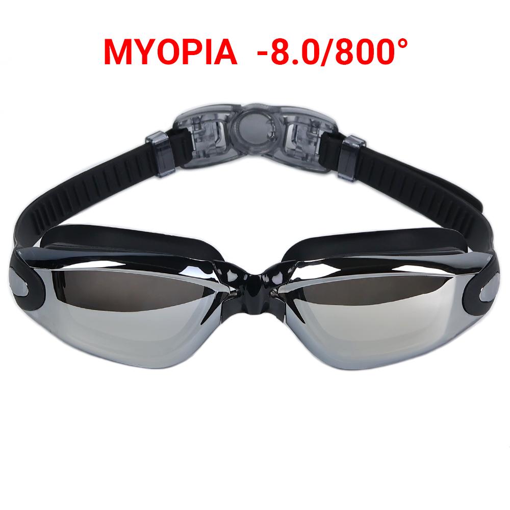 Shortsighted Swimming Goggles Nearsighted Swim Goggles Optical Leakproof Anti-Fog Full Protection Unisex Adult Men Women Youth2