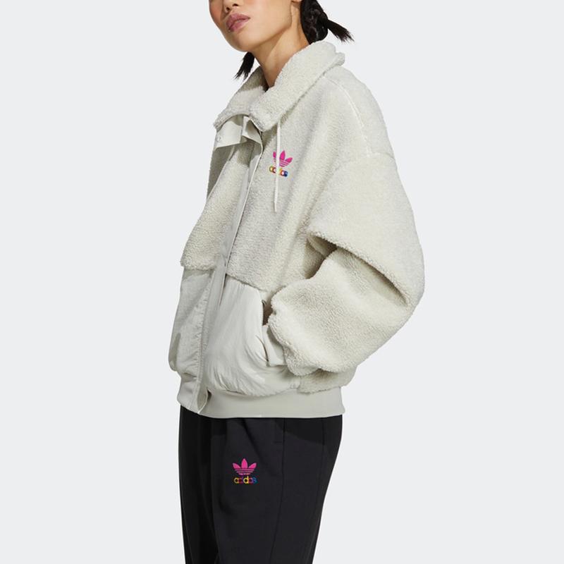 Women's Jacket Adidas Originals Jacket Women's Bauxite Brown