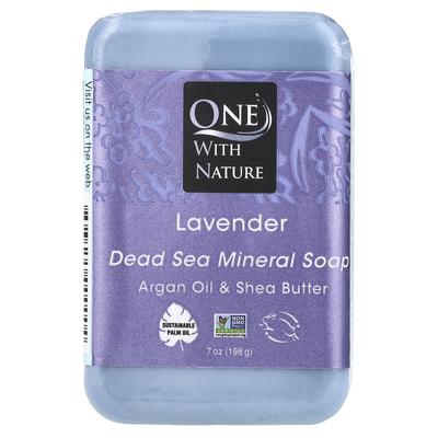 Dreifach gemahlene Mineralseife, Lavendel, 7 oz (200 g)