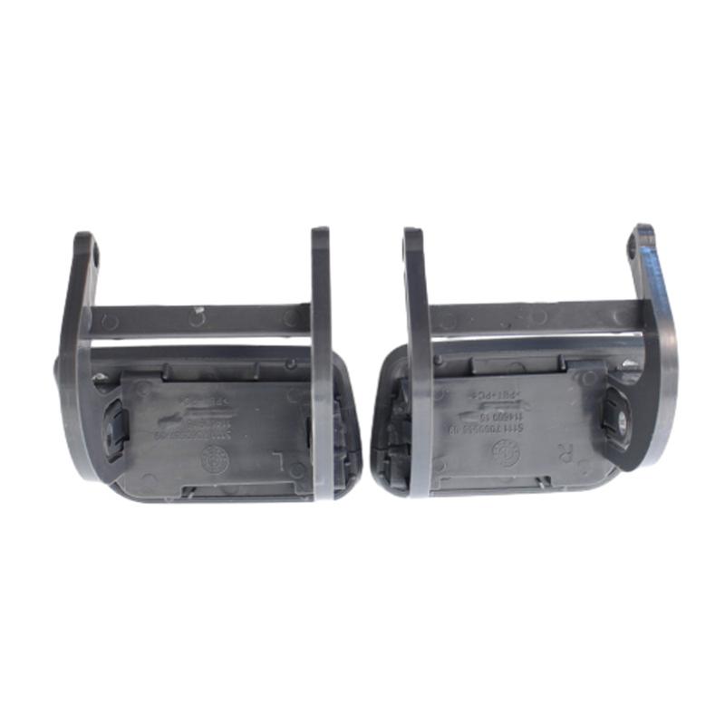 1 Paar Grau Frontstoßstange Scheinwerferreinigungsdüse Abdeckung für BMW E60 5er Serie 2004 2005 2006 2007-2010 51117111742 51117111741