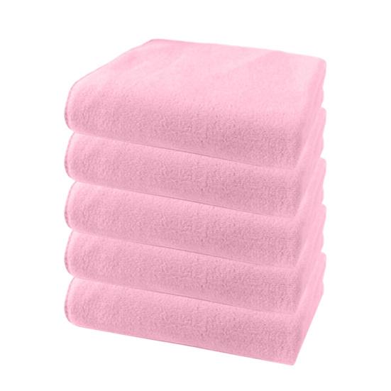 5Pcs Absorbent Microfiber Towel Quick Drying Washcloth 14" X 30" Skin-Friendly Towel for Bathroom Fitness Sports Yoga Beach