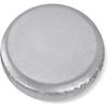 Spare Tire Cover, Silver Wheel Cover PVC Leather Waterproof Dust-Proof Universal Fit For Jeep Trailer RV SUV Camper Vehicle (15 Inch)