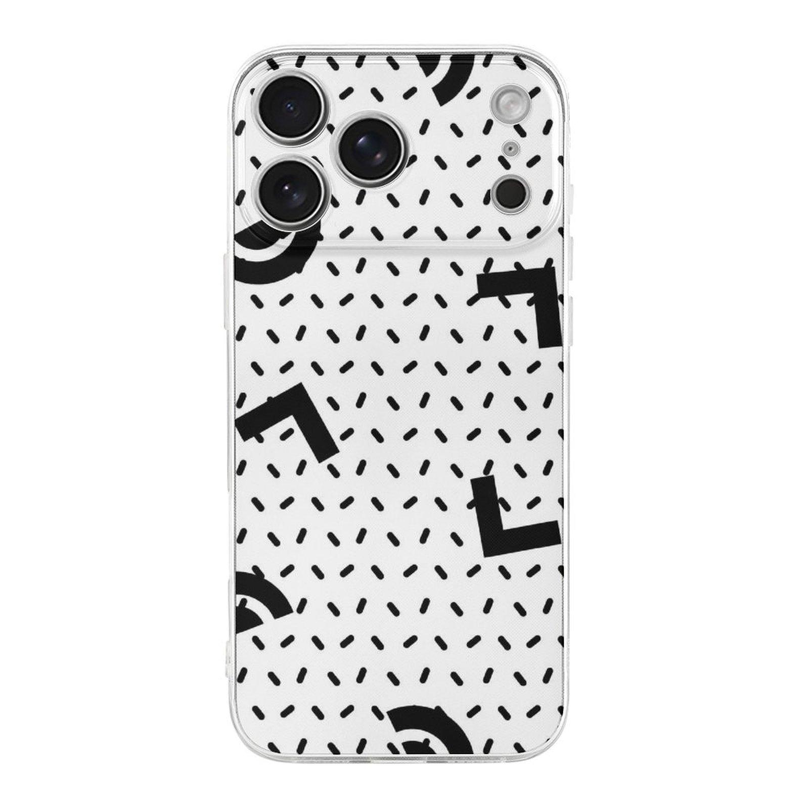 

1 Pack For iPhone 17 Series TPU Phone Case Soft Lightweight Flexible Design, Daily Protection IPHONE-17ProMax белый