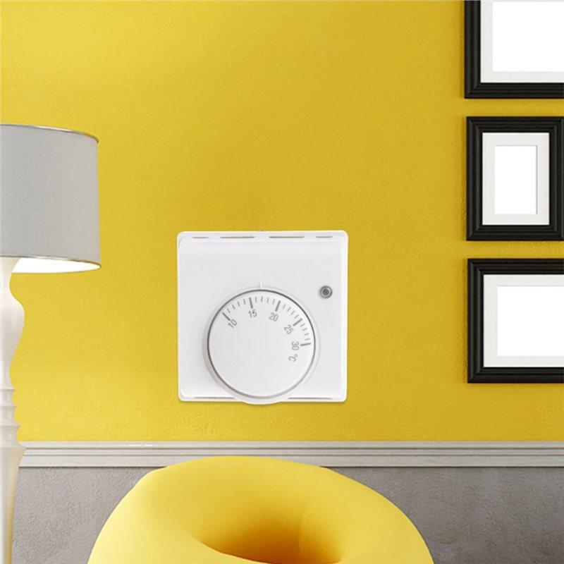 Mechanischer Thermostat 220V AC Raum-Fußbodentemperaturregler Zentralheizungssystem Komponente