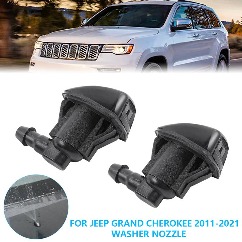 Front Windshield Washer Nozzle 68260443AA for Jeep Grand Cherokee 2011-2020