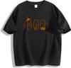 Halloween Boo Art, Teen T-Shirt, Short Sleeve Tees