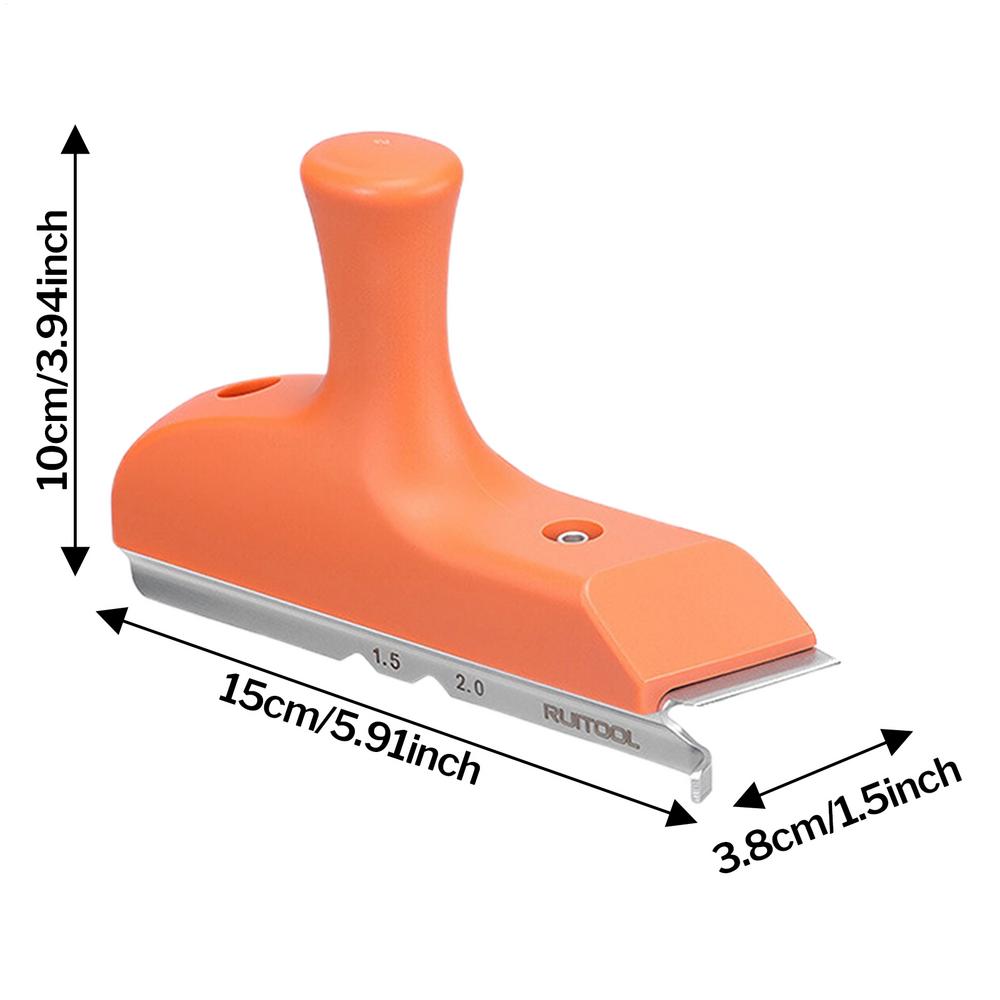 

Edge Band Trimmer Portable Woodworking Trimmer Ergonomic Edge Banding Cutter for Flooring Cabinet Furniture Carpentry Craft червоний