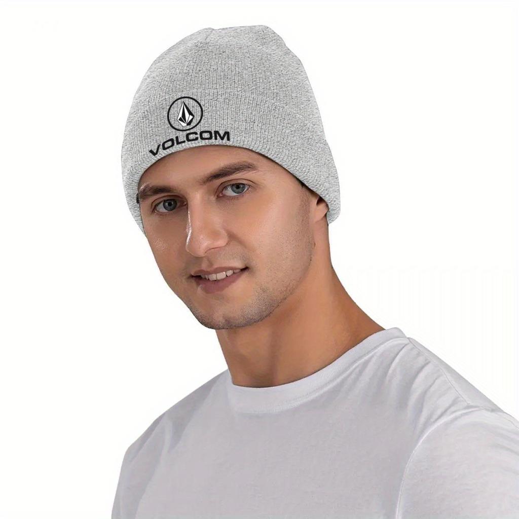 Volcoms Logo Sports Knitted Hat Beanies Autumn Winter Hats Warm Hip-hop Caps for Men Women