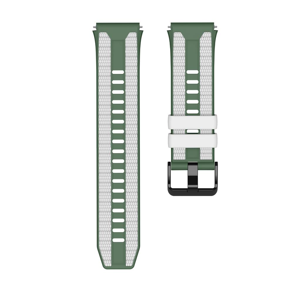 Dual-Color Official Silicone Watch Band for Oneplus Watch 3 46mm Breathable Soft 22mm Watchband Fit for Oneplus Watch 2 2R Band