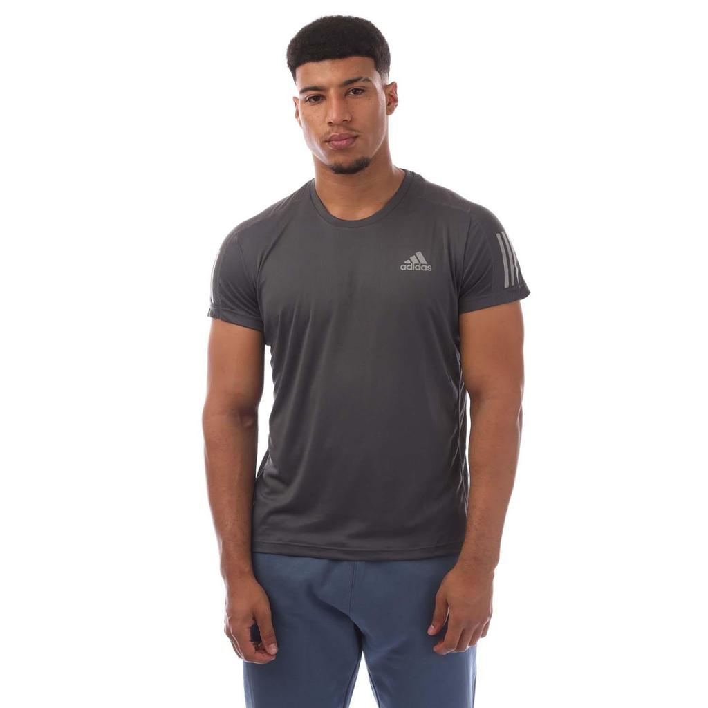 Adidas Men's Own The Run Stripe T-Shirt