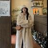 Women's Autumn And Winter Fur Imitation Mink Long Coat Loose Thickened Fur One-piece Suit Collar Fur Coat