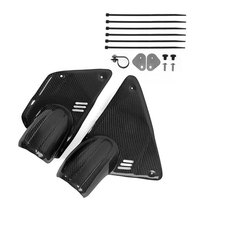 Real Carbon Fiber Motorcycle Airbox Cover Air Box Cover Protector Gloss Fairing For BMW R nine T R 9T RNINET Scrambler